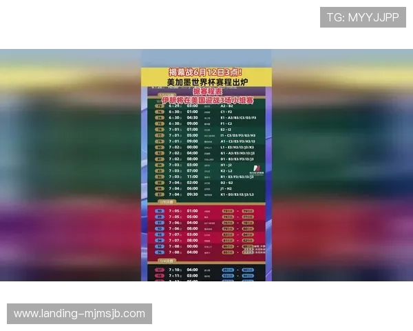 美加墨世界杯预选赛赛程安排及比赛时间详细介绍